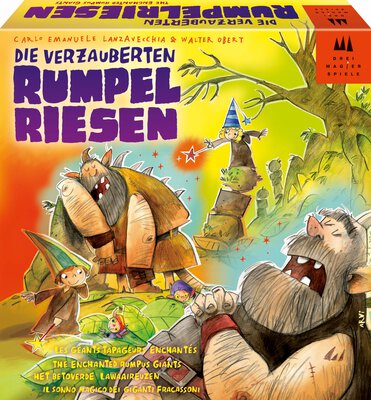Alle Details zum Brettspiel Die verzauberten Rumpelriesen und ähnlichen Spielen