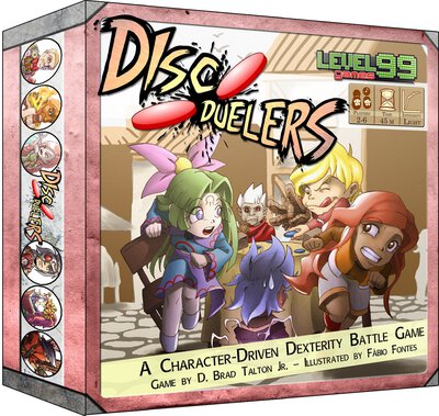 Alle Details zum Brettspiel Disc Duelers und ähnlichen Spielen