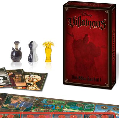 Alle Details zum Brettspiel Disney Villainous: Das Böse hat Stil! und ähnlichen Spielen
