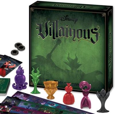 Alle Details zum Brettspiel Disney Villainous und ähnlichen Spielen