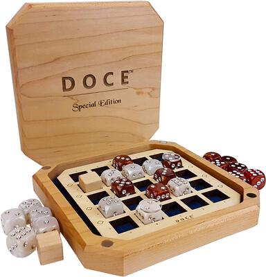 Alle Details zum Brettspiel DOCE und ähnlichen Spielen