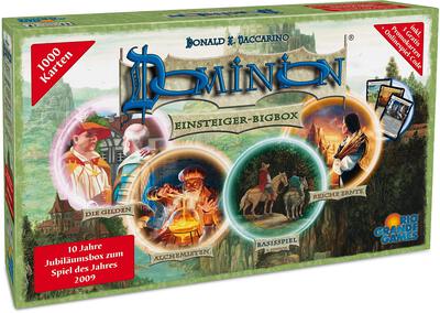 Alle Details zum Brettspiel Dominion Einsteiger-Bigbox und ähnlichen Spielen