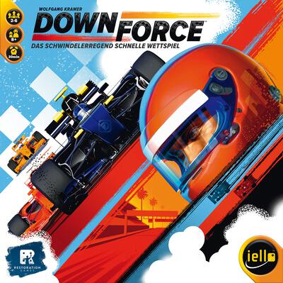 Alle Details zum Brettspiel Downforce und ähnlichen Spielen