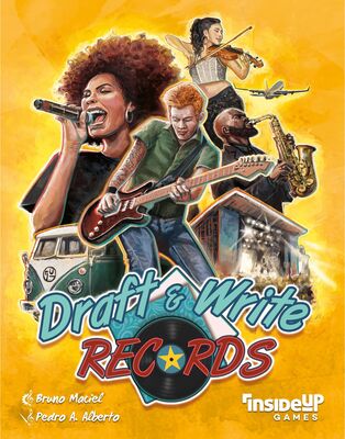 Alle Details zum Brettspiel Draft & Write Records und ähnlichen Spielen