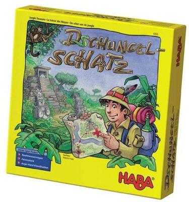 Alle Details zum Brettspiel Dschungelschatz und ähnlichen Spielen
