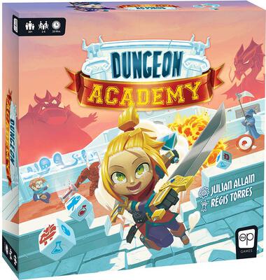 Alle Details zum Brettspiel Dungeon Academy und ähnlichen Spielen