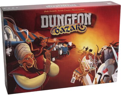 Alle Details zum Brettspiel Dungeon Bazar und ähnlichen Spielen