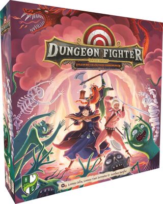 Alle Details zum Brettspiel Dungeon Fighter: Der Vulkan der vielfältigen Verbrennungen (Erweiterung) und ähnlichen Spielen