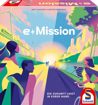 Alle Details zum Brettspiel e-Mission und ähnlichen Spielen
