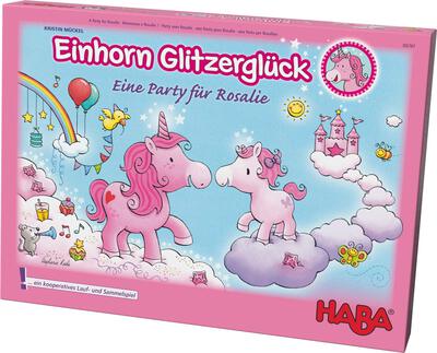 Alle Details zum Brettspiel Einhorn Glitzerglück: Eine Party für Rosalie und ähnlichen Spielen