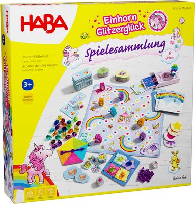 Alle Details zum Brettspiel Einhorn Glitzerglück: Spielesammlung und ähnlichen Spielen