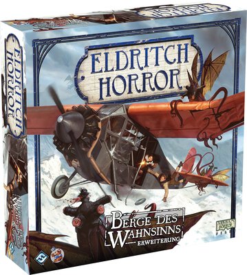 Alle Details zum Brettspiel Eldritch Horror: Die Berge des Wahnsinns (2. Erweiterung) und ähnlichen Spielen