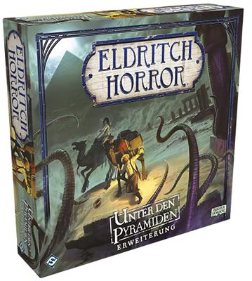 Alle Details zum Brettspiel Eldritch Horror: Unter den Pyramiden (Erweiterung) und ähnlichen Spielen