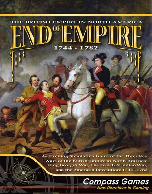 Alle Details zum Brettspiel End of Empire: 1744-1782 und ähnlichen Spielen