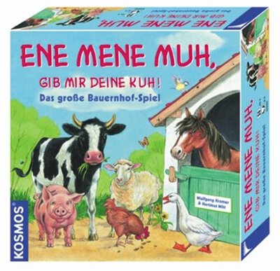 Alle Details zum Brettspiel Ene Mene Muh, gib mir deine Kuh! und ähnlichen Spielen