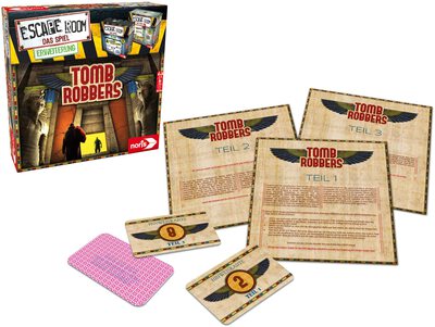 Alle Details zum Brettspiel Escape Room: Das Spiel – Grabräuber (Erweiterung) und ähnlichen Spielen
