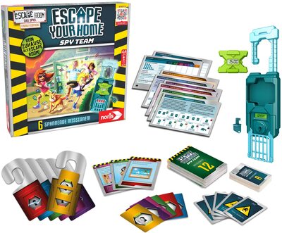 Alle Details zum Brettspiel Escape Your Home: Spy Team und ähnlichen Spielen