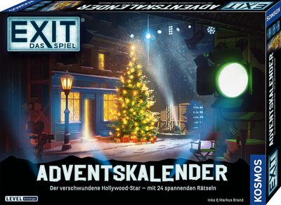 Alle Details zum Brettspiel EXIT: Das Spiel – Adventskalender: Der verschwundene Hollywood-Star und ähnlichen Spielen