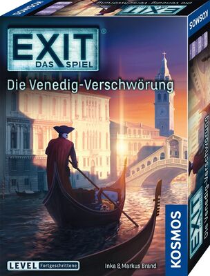 Alle Details zum Brettspiel EXIT: Das Spiel – Die Venedig-Verschwörung und ähnlichen Spielen