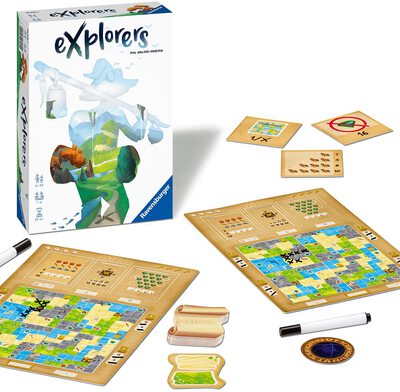 Alle Details zum Brettspiel Explorers und ähnlichen Spielen