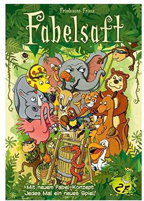 Alle Details zum Brettspiel Fabelsaft und ähnlichen Spielen
