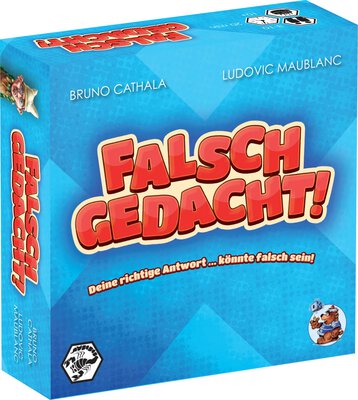 Alle Details zum Brettspiel Falsch gedacht! Deine richtige Antwort... könnte falsch sein! und ähnlichen Spielen