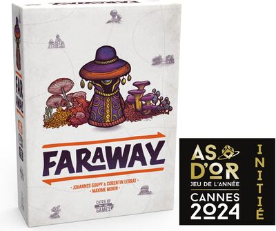 Alle Details zum Brettspiel Faraway und ähnlichen Spielen