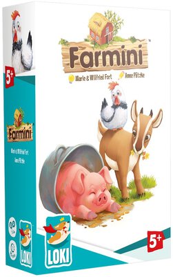 Alle Details zum Brettspiel Farmini und ähnlichen Spielen