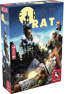 Alle Details zum Brettspiel First Rat und ähnlichen Spielen