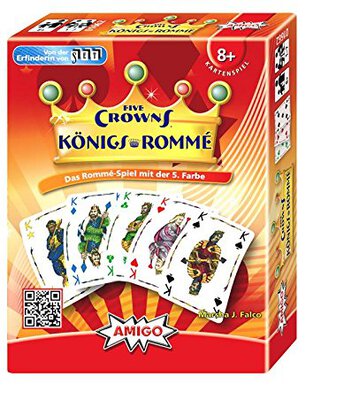 Alle Details zum Brettspiel Five Crowns: Königsrommé und ähnlichen Spielen