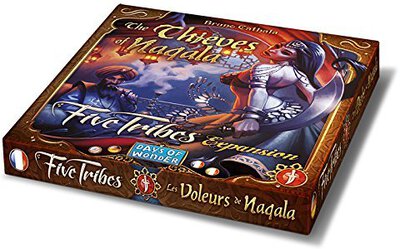 Alle Details zum Brettspiel Five Tribes: Die Diebe von Naqala (Erweiterung) und ähnlichen Spielen
