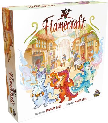 Alle Details zum Brettspiel Flamecraft und ähnlichen Spielen
