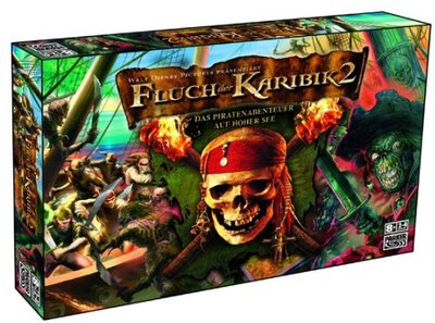 Alle Details zum Brettspiel Fluch der Karibik 2: Das Piratenabenteuer auf hoher See und ähnlichen Spielen