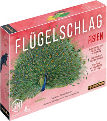 Alle Details zum Brettspiel Flügelschlag: Asien (3. Erweiterung) und ähnlichen Spielen