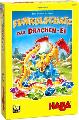 Alle Details zum Brettspiel Funkelschatz: Das Drachen-Ei und ähnlichen Spielen