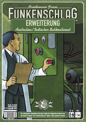 Alle Details zum Brettspiel Funkenschlag: Australien & Indischer Subkontinent (Erweiterung) und ähnlichen Spielen