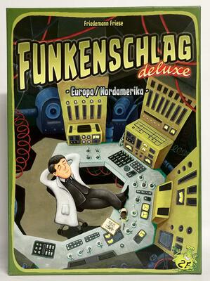 Alle Details zum Brettspiel Funkenschlag Deluxe: Europa/Nordamerika und ähnlichen Spielen