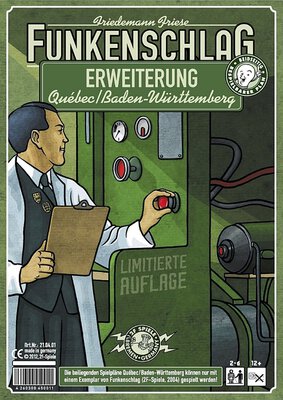 Alle Details zum Brettspiel Funkenschlag: Québec/Baden-Württemberg (Erweiterung) und ähnlichen Spielen