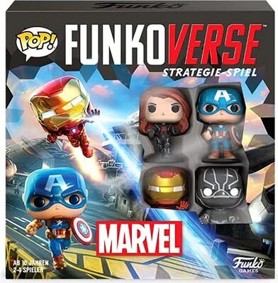 Alle Details zum Brettspiel Funkoverse Strategie-Spiel: Marvel 100 und ähnlichen Spielen