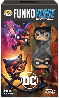 Alle Details zum Brettspiel Funkoverse Strategy Game: DC Batman 101 und ähnlichen Spielen