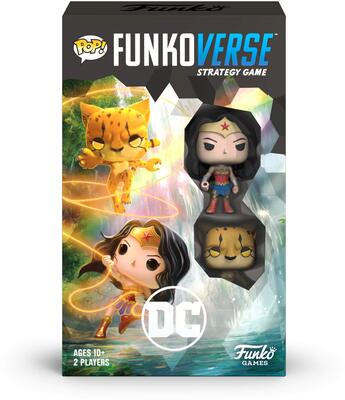 Alle Details zum Brettspiel Funkoverse Strategy Game: DC Comics 102 und ähnlichen Spielen