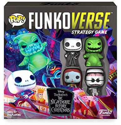 Alle Details zum Brettspiel Funkoverse Strategy Game: Tim Burton's The Nightmare Before Christmas und ähnlichen Spielen
