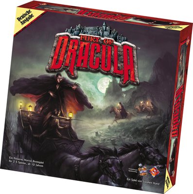 Alle Details zum Brettspiel Fury of Dracula und ähnlichen Spielen