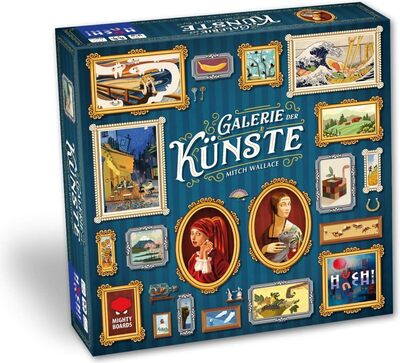 Alle Details zum Brettspiel Galerie der Künste und ähnlichen Spielen