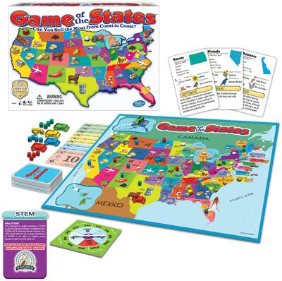 Alle Details zum Brettspiel Game of the States und ähnlichen Spielen