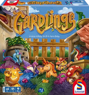 Alle Details zum Brettspiel Gardlings und ähnlichen Spielen