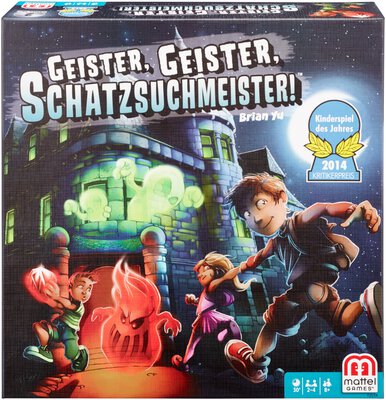 Alle Details zum Brettspiel Geister, Geister, Schatzsuchmeister! (Kinderspiel des Jahres 2014) und ähnlichen Spielen