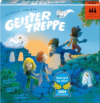 Alle Details zum Brettspiel Geistertreppe (Kinderspiel des Jahres 2004) und ähnlichen Spielen