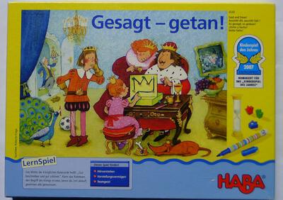 Alle Details zum Brettspiel Gesagt - getan! und ähnlichen Spielen