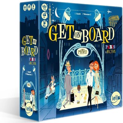 Alle Details zum Brettspiel Get on Board: Paris & Rom und ähnlichen Spielen